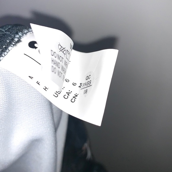 NEW COCOSHIP Floral High Rise Ruched Swim Bikini Bottom Bathing-suit Size 6 - Picture 4 of 6